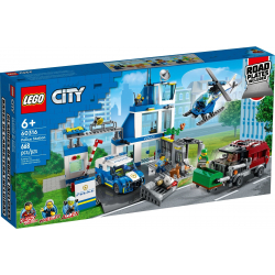 Klocki LEGO 60316 - Posterunek policji CITY